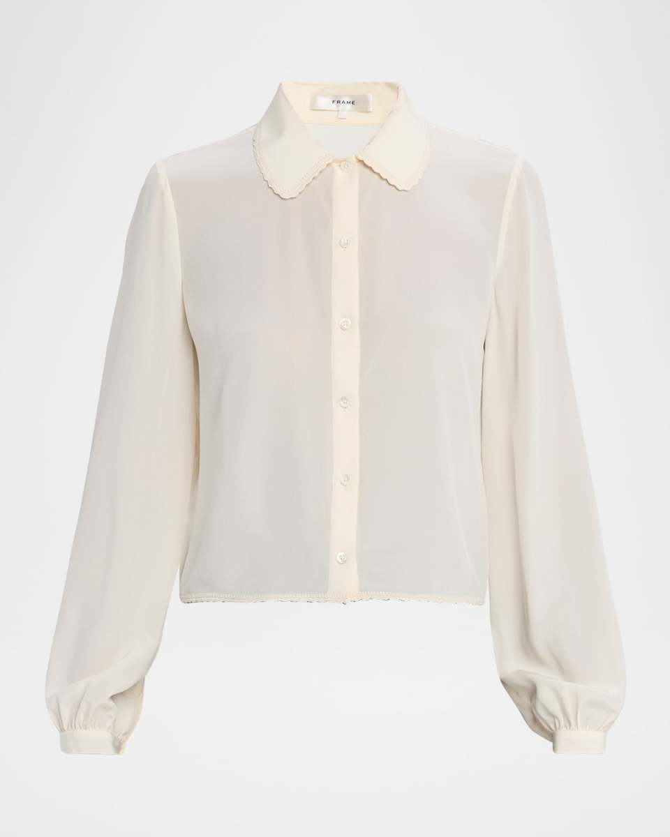 The Silk Prim Blouse